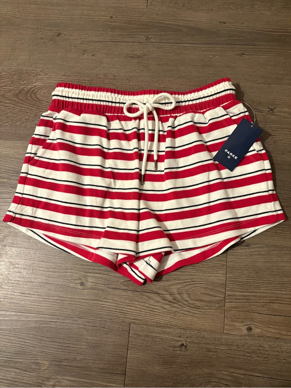 Parke x Target Red/Navy Striped